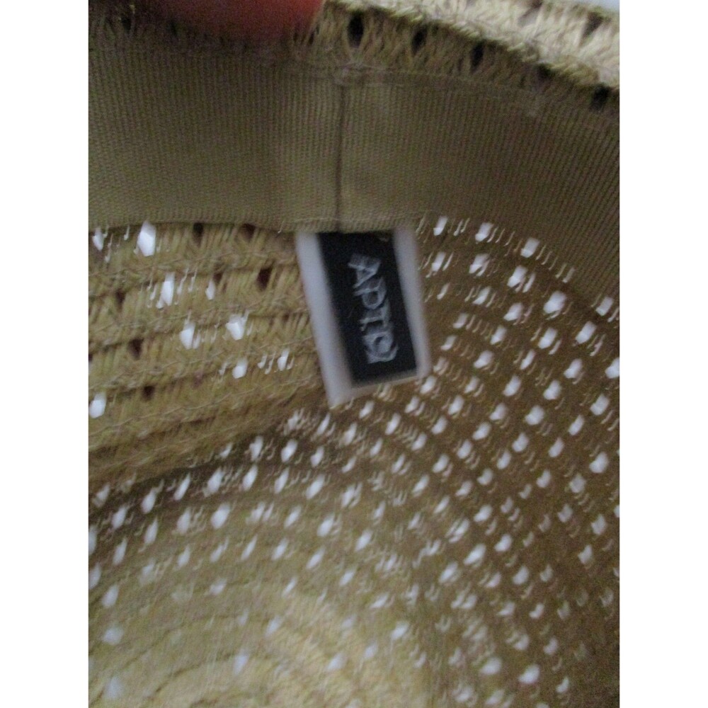 Apt 9 Womens Straw Fedora Hat Summer Beach Lightweight - Picture 4 of 6